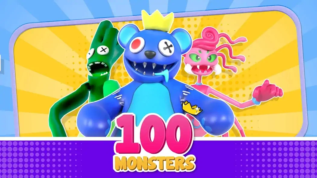 Скачать 100 Monsters Game: Escape Room Взлом [МОД Много денег] + [МОД Меню] MOD APK на Андроид