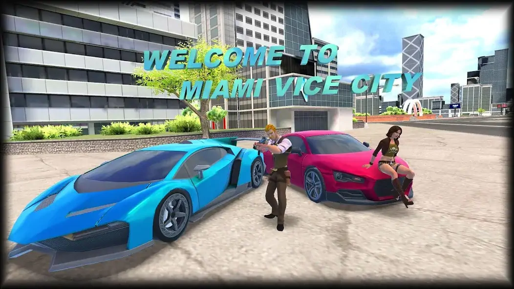 Скачать Crime City - Miami Vice City - Взлом [МОД Бесконечные деньги] + [МОД Меню] MOD APK на Андроид