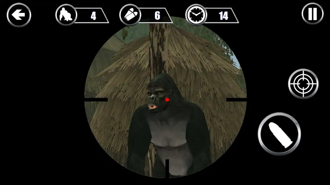 Скачать Gorilla Hunter: Охотничьи игры Взлом [МОД Много монет] + [МОД Меню] MOD APK на Андроид