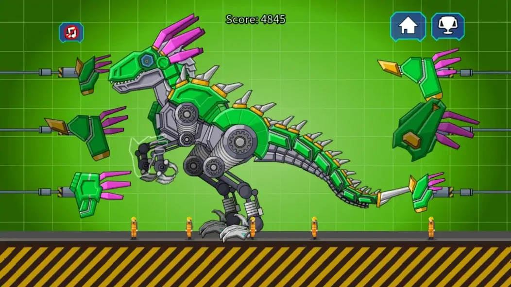 Скачать Velociraptor Rex Dino Robot Взлом [МОД Много денег] + [МОД Меню] MOD APK на Андроид