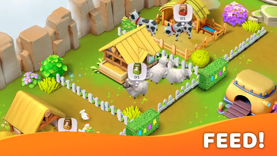 Скачать Island Farm Adventure Взлом [МОД Много денег] + [МОД Меню] MOD APK на Андроид