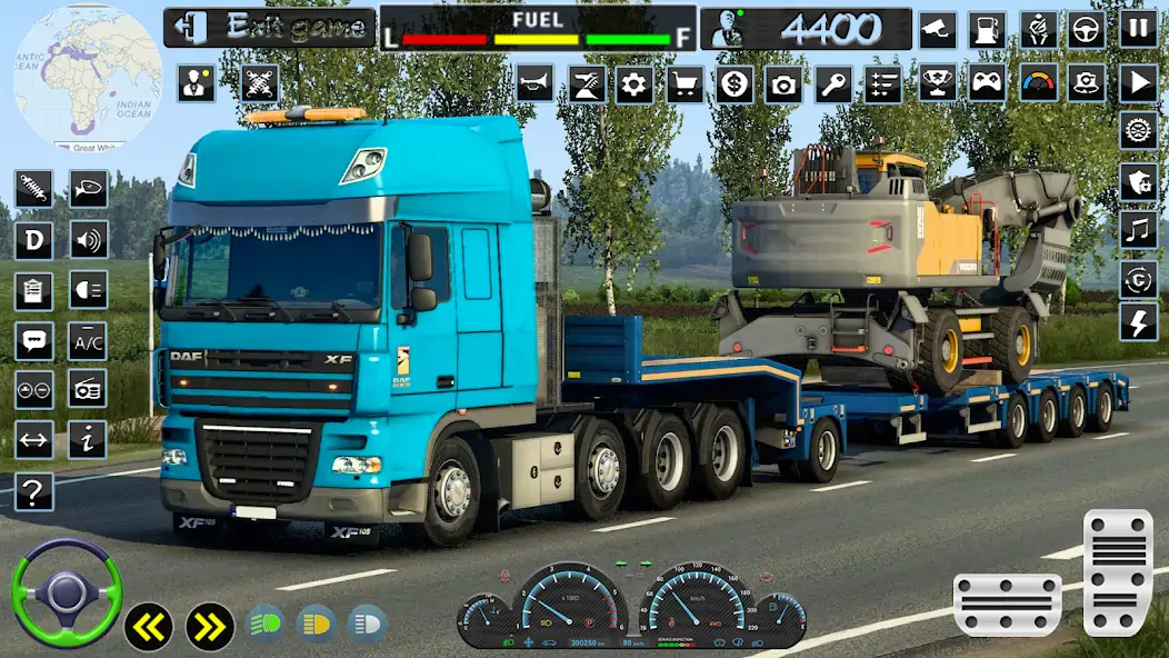 Скачать Truck Simulator Америка США Взлом [МОД Бесконечные деньги] + [МОД Меню] MOD APK на Андроид