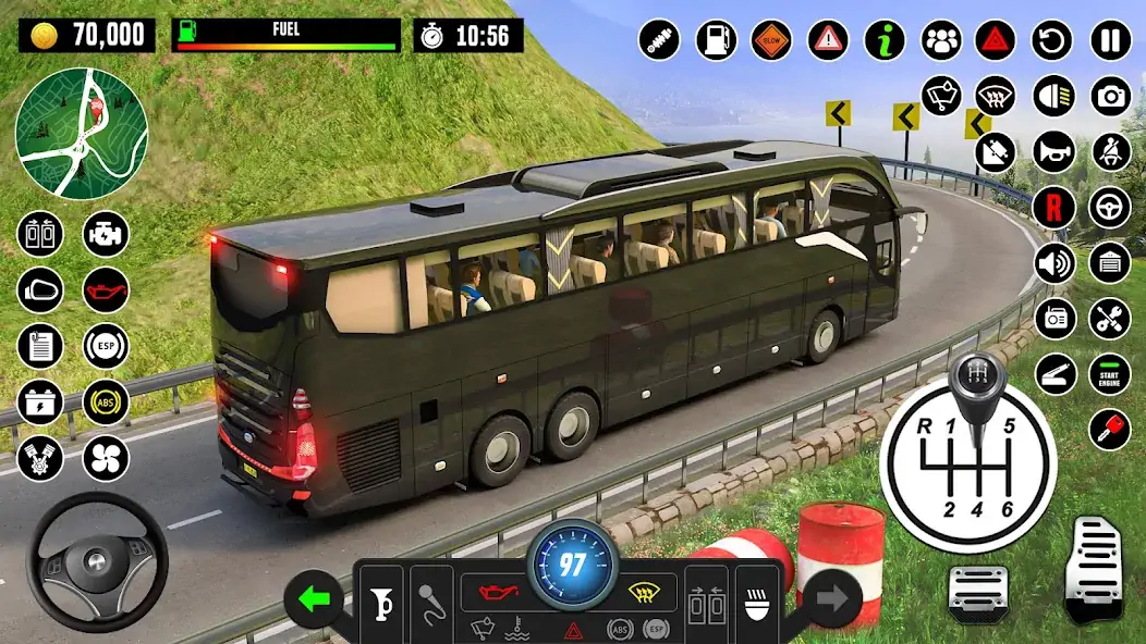 Скачать Автобус Вождение Школа Игры 3D Взлом [МОД Бесконечные монеты] + [МОД Меню] MOD APK на Андроид