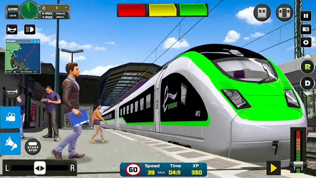 Скачать город поезд сим- поезд игры 3д Взлом [МОД Бесконечные монеты] + [МОД Меню] MOD APK на Андроид