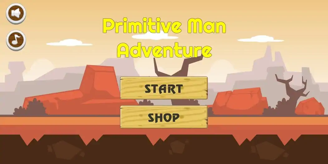 Скачать Primitive Man Adventure Взлом [МОД Много монет] + [МОД Меню] MOD APK на Андроид