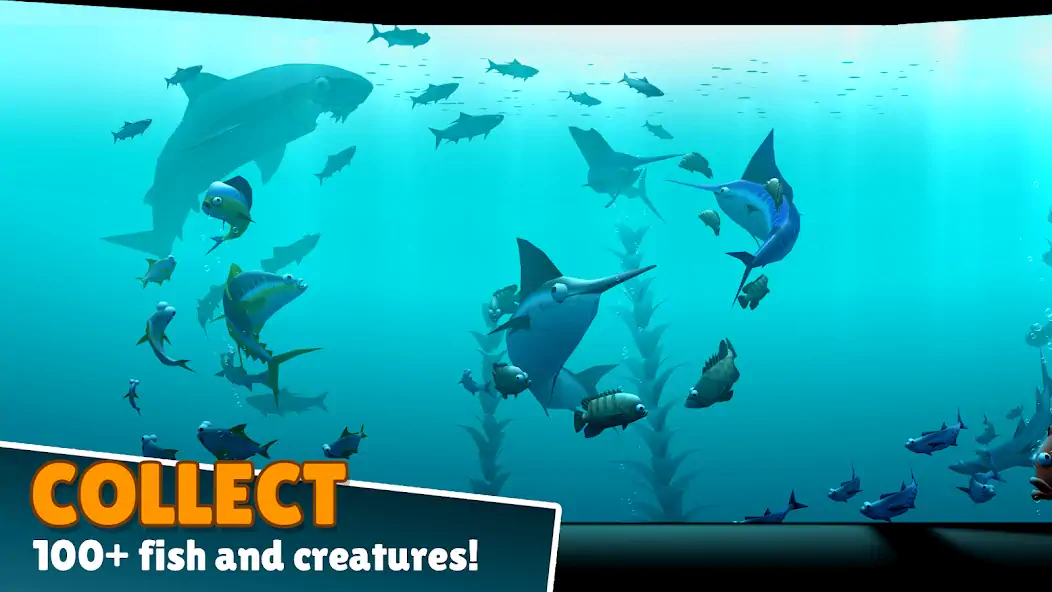 Скачать Creatures of the Deep: Fishing Взлом [МОД Много денег] + [МОД Меню] MOD APK на Андроид