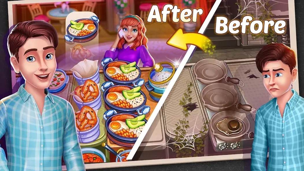 Скачать American Cooking Star Взлом [МОД Много денег] + [МОД Меню] MOD APK на Андроид