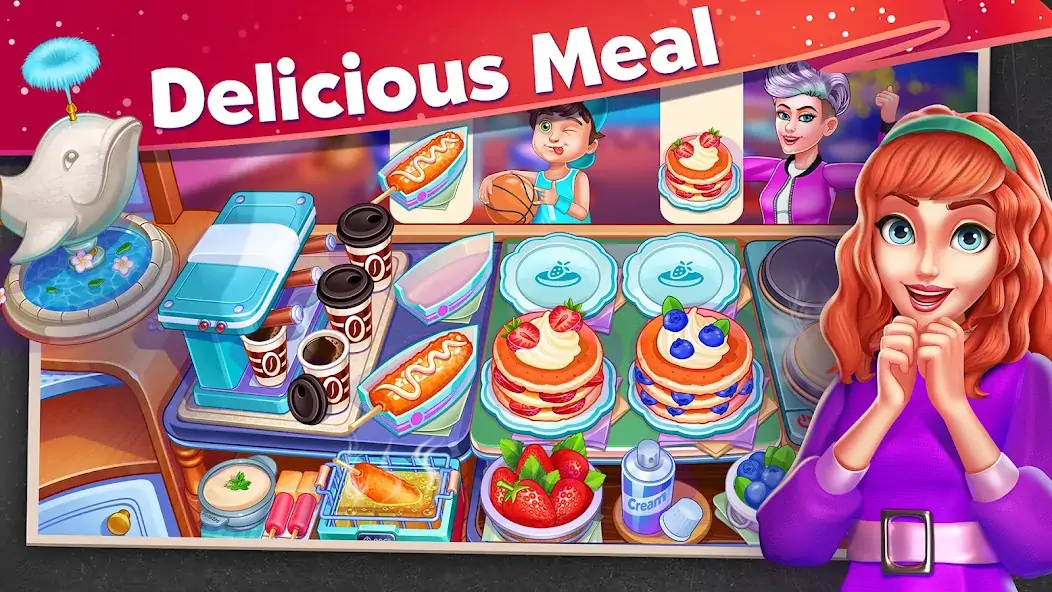 Скачать American Cooking Star Взлом [МОД Много денег] + [МОД Меню] MOD APK на Андроид