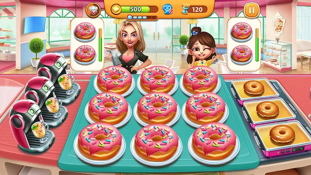 Скачать Cooking City Взлом [МОД Много денег] + [МОД Меню] MOD APK на Андроид