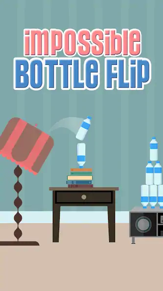 Скачать Impossible Bottle Flip Взлом [МОД Много монет] + [МОД Меню] MOD APK на Андроид