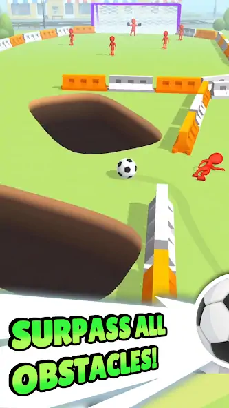 Скачать Crazy Kick! Fun Football game Взлом [МОД Бесконечные монеты] + [МОД Меню] MOD APK на Андроид