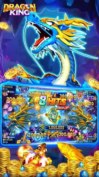 Скачать Dragon King:fish table games Взлом [МОД Бесконечные монеты] + [МОД Меню] MOD APK на Андроид