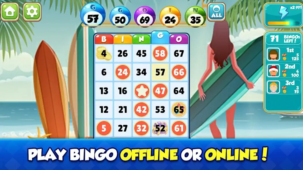 Скачать Bingo bay : Family bingo Взлом [МОД Бесконечные деньги] + [МОД Меню] MOD APK на Андроид