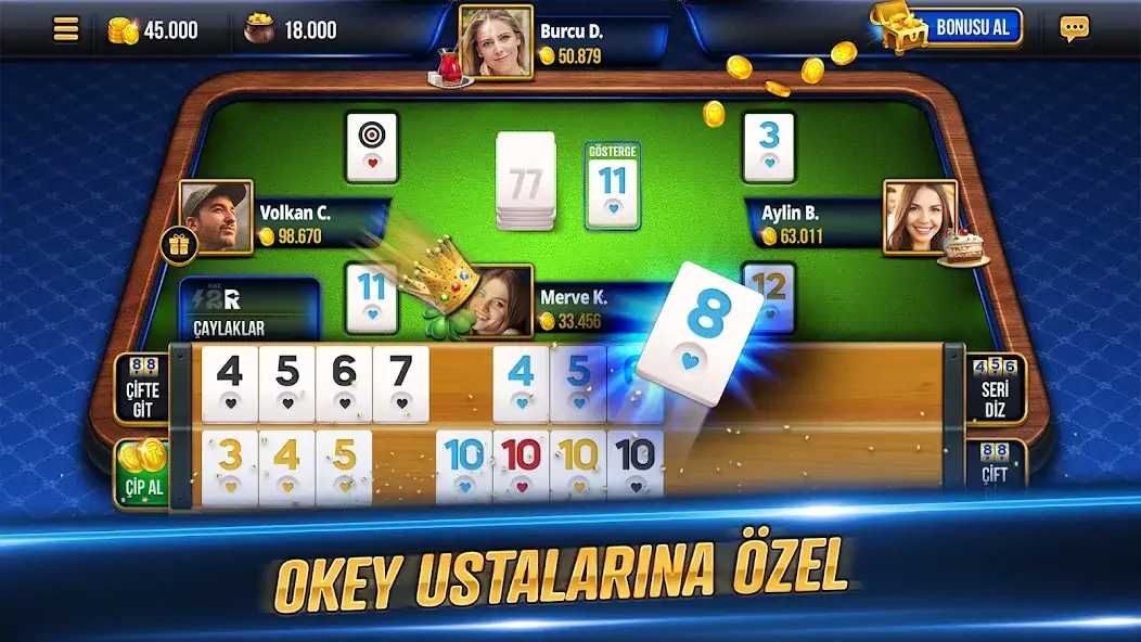 Скачать Tekel Okey - Online Çanak Okey Взлом [МОД Бесконечные монеты] + [МОД Меню] MOD APK на Андроид