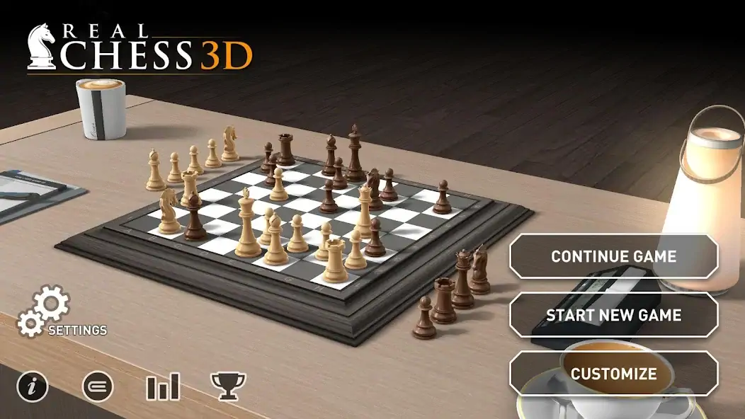 Скачать Real Chess 3D Взлом [МОД Много монет] + [МОД Меню] MOD APK на Андроид