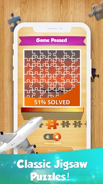 Скачать Jigsaw Go - Classic Jigsaw Puz Взлом [МОД Бесконечные деньги] + [МОД Меню] MOD APK на Андроид
