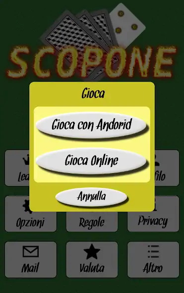 Скачать Scopone Взлом [МОД Бесконечные монеты] + [МОД Меню] MOD APK на Андроид