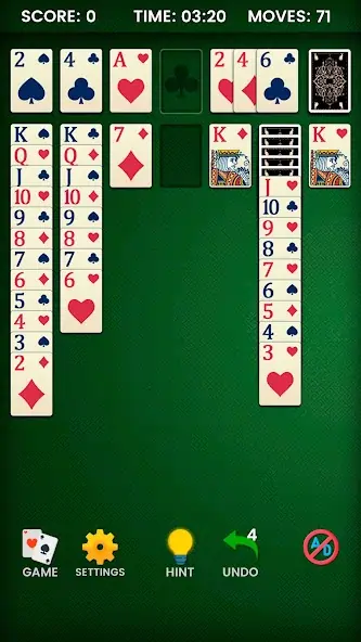 Скачать Klondike Solitaire Взлом [МОД Бесконечные монеты] + [МОД Меню] MOD APK на Андроид