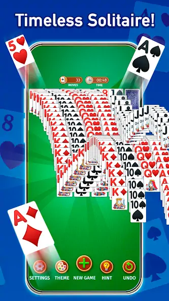 Скачать Klondike Solitaire  Взлом [МОД Бесконечные деньги] + [МОД Меню] MOD APK на Андроид