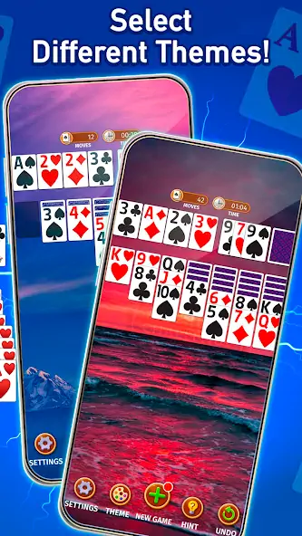 Скачать Klondike Solitaire  Взлом [МОД Бесконечные деньги] + [МОД Меню] MOD APK на Андроид