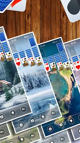 Скачать Solitaire Card Game Взлом [МОД Много денег] + [МОД Меню] MOD APK на Андроид