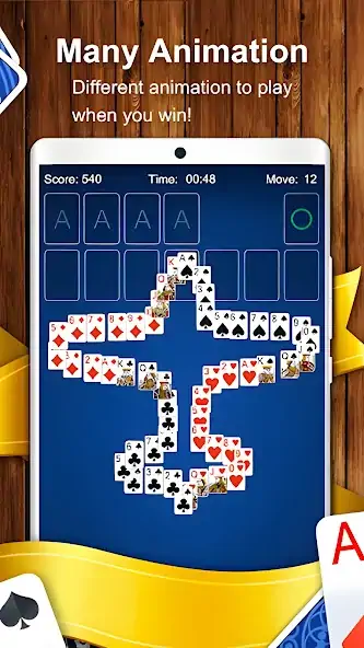 Скачать Solitaire Card Game Взлом [МОД Много денег] + [МОД Меню] MOD APK на Андроид