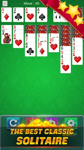 Скачать Solitaire Classic Взлом [МОД Много денег] + [МОД Меню] MOD APK на Андроид