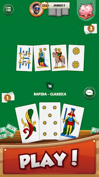 Скачать Scopa - Italian Card Game Взлом [МОД Бесконечные деньги] + [МОД Меню] MOD APK на Андроид