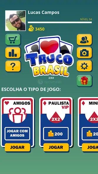 Скачать Truco Brasil - Truco online Взлом [МОД Много денег] + [МОД Меню] MOD APK на Андроид