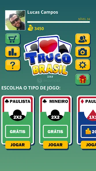 Скачать Truco Brasil - Truco online Взлом [МОД Много денег] + [МОД Меню] MOD APK на Андроид