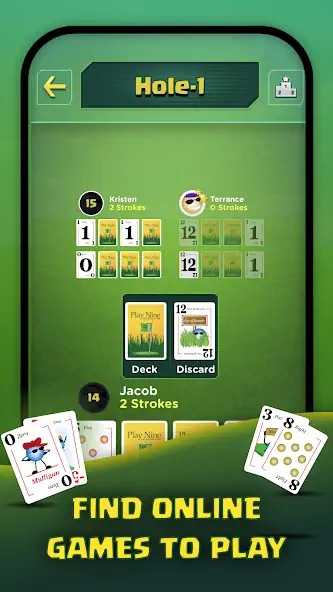 Скачать Play Nine: Golf Card Game Взлом [МОД Много денег] + [МОД Меню] MOD APK на Андроид