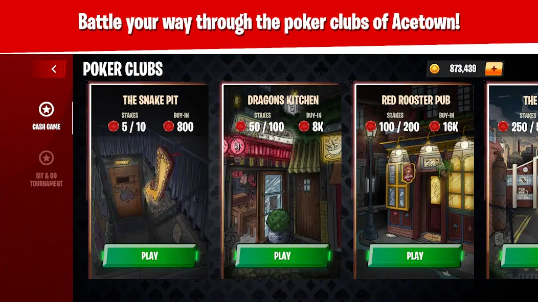 Скачать GamePoint PokerClub Взлом [МОД Много денег] + [МОД Меню] MOD APK на Андроид