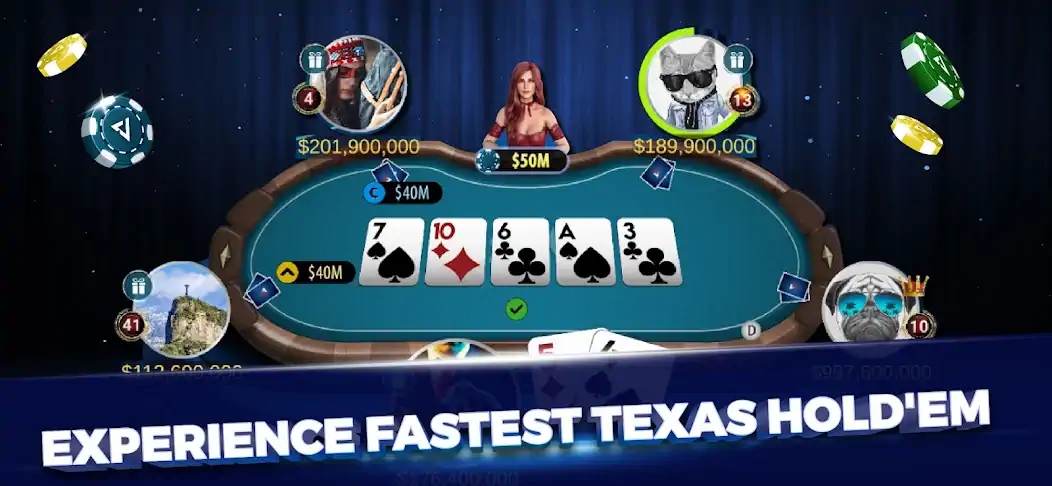 Скачать Velo Poker - Texas Holdem Game Взлом [МОД Много монет] + [МОД Меню] MOD APK на Андроид