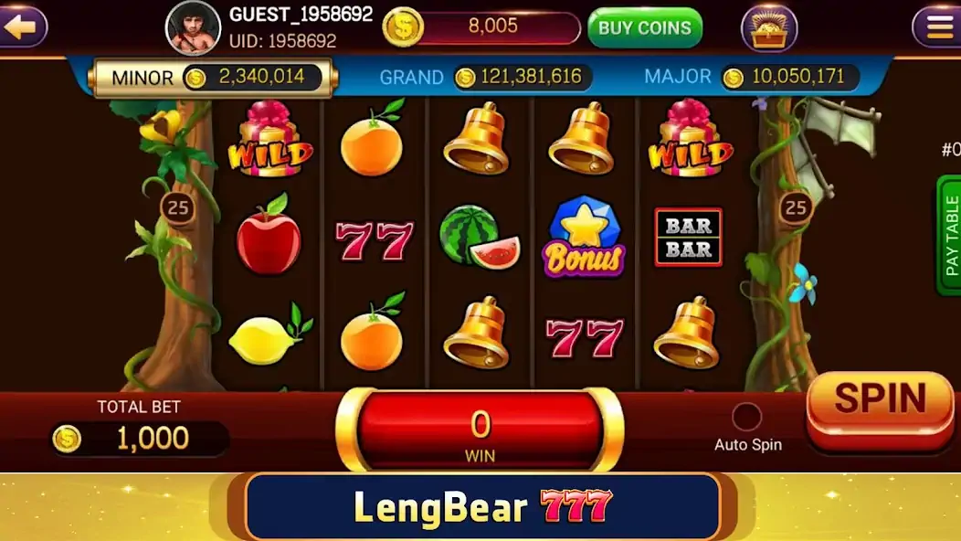 Скачать LengBear 777 - Khmer Games Взлом [МОД Бесконечные монеты] + [МОД Меню] MOD APK на Андроид