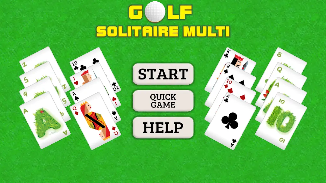 Скачать Golf Solitaire Multi CardsGame Взлом [МОД Бесконечные монеты] + [МОД Меню] MOD APK на Андроид