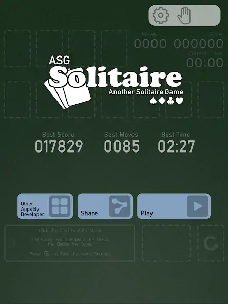 Скачать Solitaire - ASG Взлом [МОД Много монет] + [МОД Меню] MOD APK на Андроид