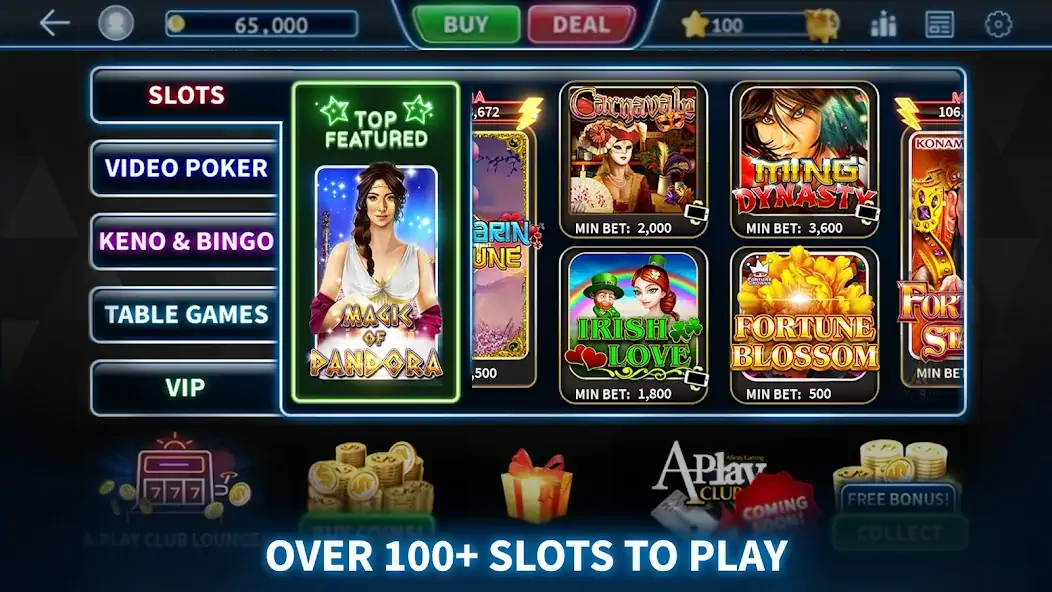 Скачать A-Play Online - Casino Games Взлом [МОД Бесконечные монеты] + [МОД Меню] MOD APK на Андроид