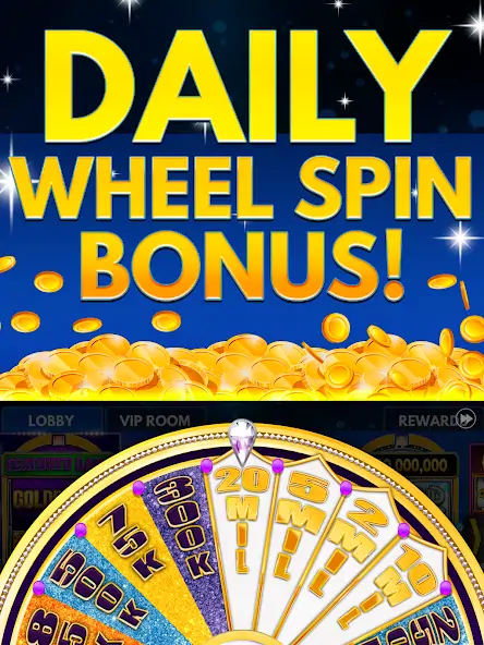 Скачать Spin Vegas Slots: Slot Games Взлом [МОД Много денег] + [МОД Меню] MOD APK на Андроид