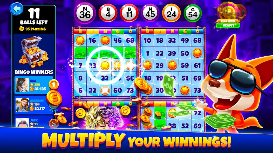 Скачать Xtreme Bingo! Slots Bingo Game Взлом [МОД Бесконечные монеты] + [МОД Меню] MOD APK на Андроид