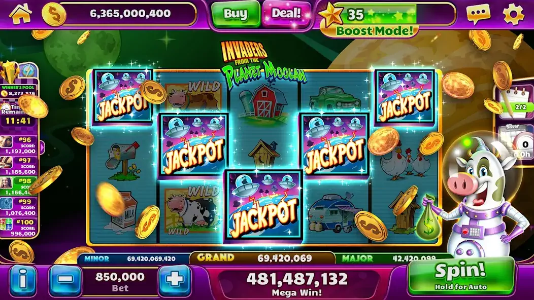 Скачать Jackpot Party Игровые Автоматы Взлом [МОД Бесконечные деньги] + [МОД Меню] MOD APK на Андроид