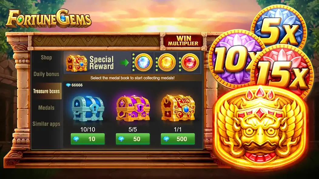 Скачать Slot Fortune Gems - TaDa Games Взлом [МОД Бесконечные монеты] + [МОД Меню] MOD APK на Андроид