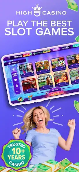 Скачать High 5 Casino: Real Slot Games Взлом [МОД Много денег] + [МОД Меню] MOD APK на Андроид
