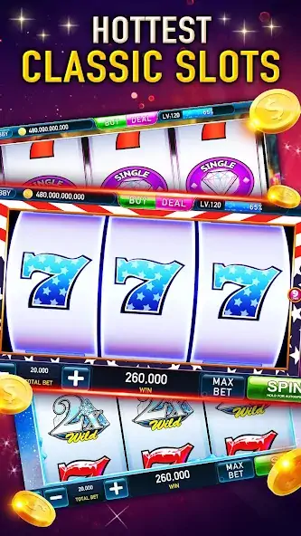 Скачать Slots Cash:Vegas Slot Machines Взлом [МОД Много денег] + [МОД Меню] MOD APK на Андроид
