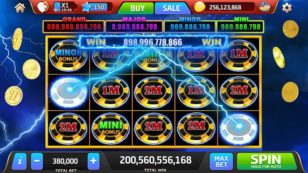 Скачать Royal Jackpot Casino Machines Взлом [МОД Бесконечные деньги] + [МОД Меню] MOD APK на Андроид
