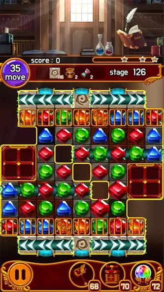 Скачать Jewel Magic Castle Взлом [МОД Бесконечные монеты] + [МОД Меню] MOD APK на Андроид