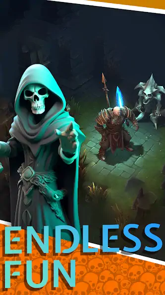 Скачать Necromancer Hero: Skeletons 3D Взлом [МОД Бесконечные монеты] + [МОД Меню] MOD APK на Андроид