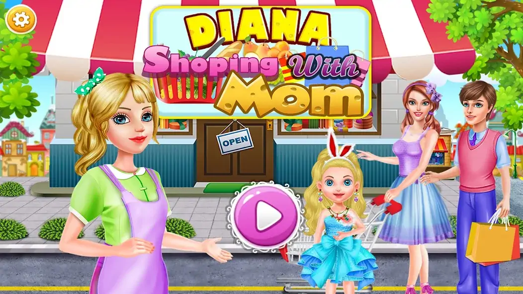 Скачать Mall Shopping with Diana Взлом [МОД Бесконечные монеты] + [МОД Меню] MOD APK на Андроид