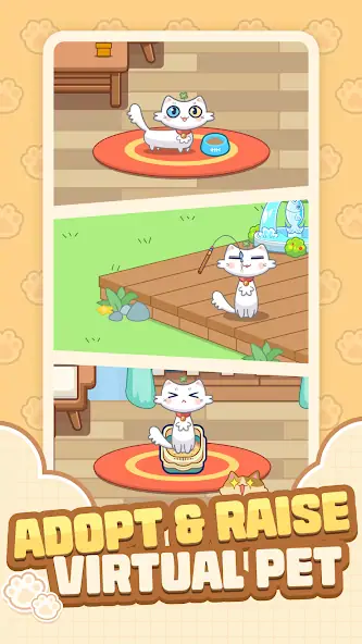 Скачать Cat Time - Cat Game, Match 3 Взлом [МОД Много денег] + [МОД Меню] MOD APK на Андроид