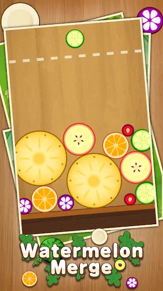 Скачать Watermelon Merge Взлом [МОД Бесконечные деньги] + [МОД Меню] MOD APK на Андроид