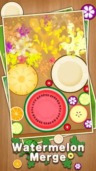 Скачать Watermelon Merge Взлом [МОД Бесконечные деньги] + [МОД Меню] MOD APK на Андроид